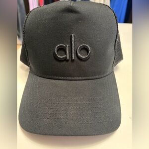 Alo Black District Trucker Hat